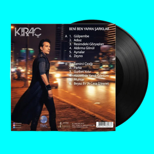 Kıraç - Beni Ben Yapan Şarkılar Plak (Kıraç Plak)Yeni Albüm | Plak | Schallplatte | LP