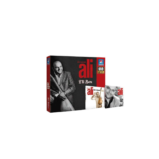 Kıvırcık Ali CD -Kivircik Ali Veda-Sevdiklerim CD (2'Li Box CD)Türk Halk |Kıvırcık Ali CD