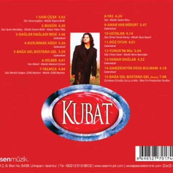 Kubat CD - Kubat Bugün ( CD ) Türk Halk
