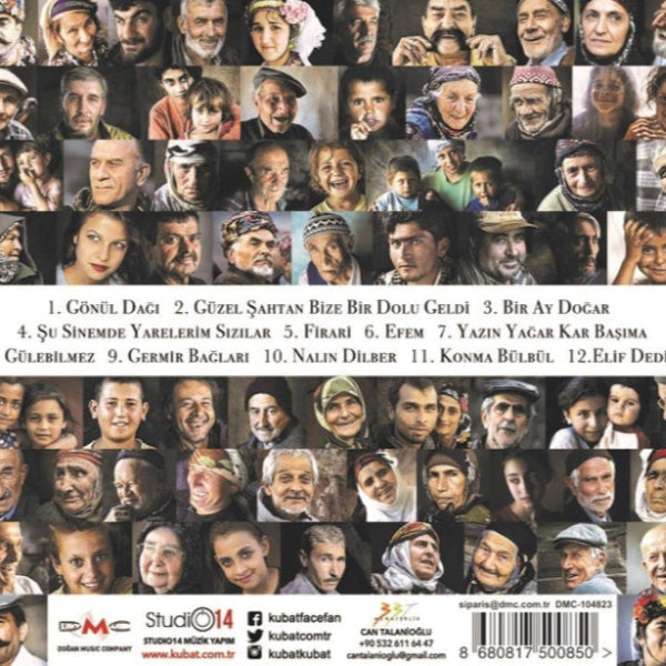 Kubat CD'si | Kubat - Türküyüz |CD |Türk Halk | Müziği |CD