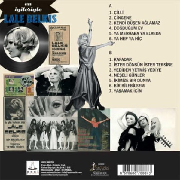 Lale Belkıs - En İyileriyle Plak | Lale Belkis ( Plak )Türkçe |Pop| Plak | Schallplatte | LP