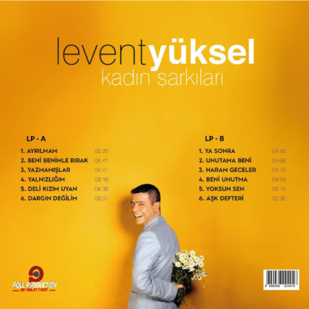 Levent Yüksel Plak | Kadın Şarkıları Plak ( LP ) Türkçe | Pop | Plak | Schallplatte |LP