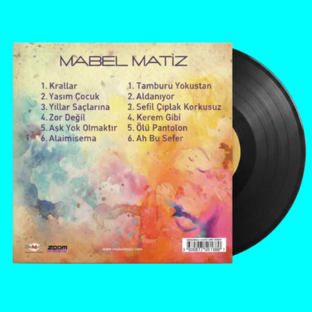 Mabel Matiz - Yaşım Çocuk Plak ( Türkischer Pop | Schallplatte )Türkçe | Pop | Plak | LP