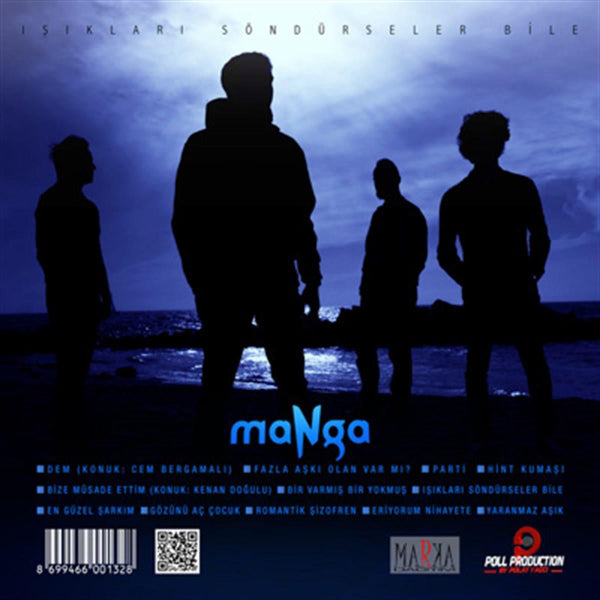maNga - Işıkları Söndürseler Bile CD | Türkçe Rock CD | Türkischer Rock