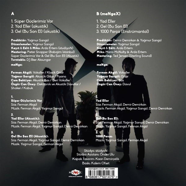 Manga Plak-Manga X (Plak)Record LP