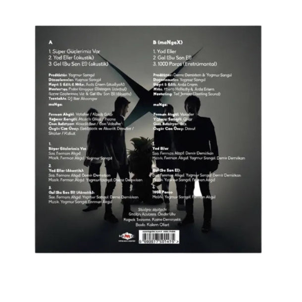 Manga Plak-Manga X (Plak)Record LP