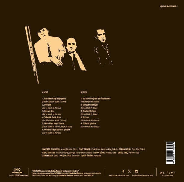 Mazhar Fuat Özkan Plak -Ele Güne Karşı Yapayalnız |Plak | Schallplatte | LP