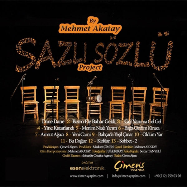 Mehmet Akatay - By Mehmet Akatay |Sazlı Sözlü Project | Türk Halk | CD