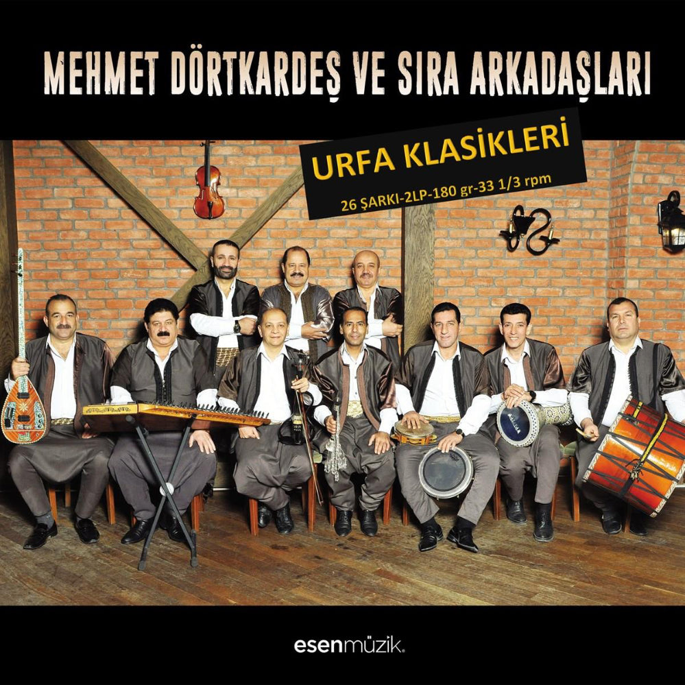 Mehmet Dörtkardeş - URFA KLASİKLERİ-2 PLAK | Türk Halk | Urfa Sıra Geceleri | Plak