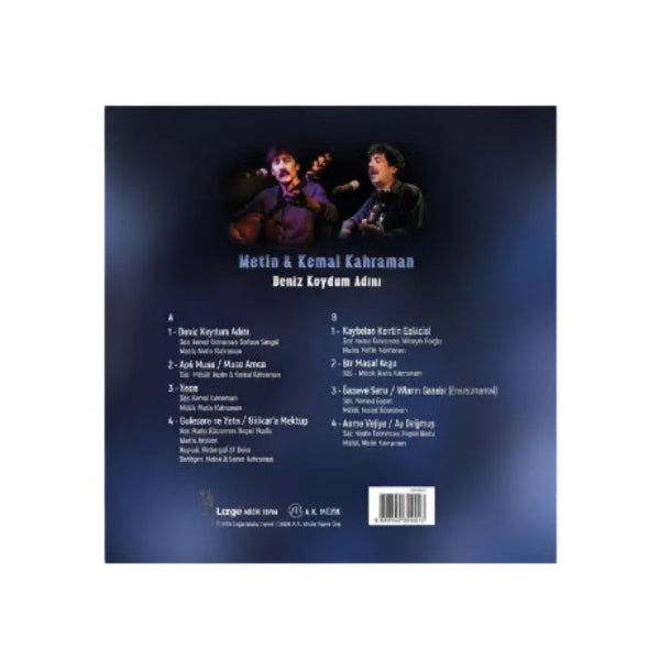 Metin | Kemal Kahraman | Plak - Deniz Koydum Adını (Plak) Kürtçe | Kürt müziği | kayıt | LP