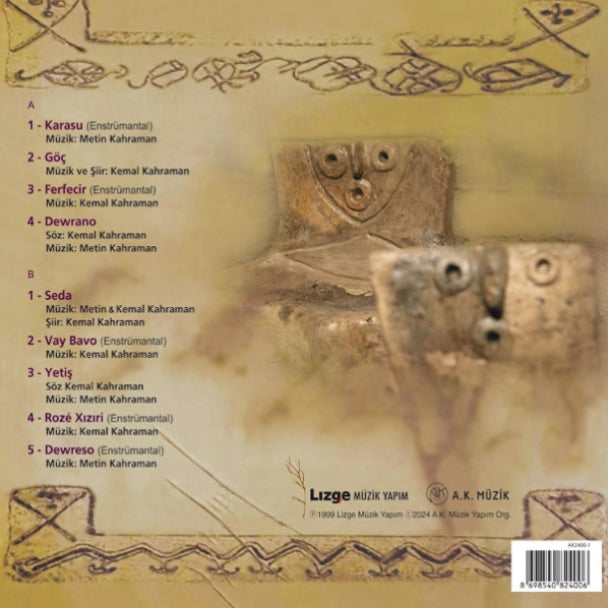 Metin Kemal Kahraman - Ferfecir (Plak) Kürtçe | Kürt müziği | Plak | kayıt | LP