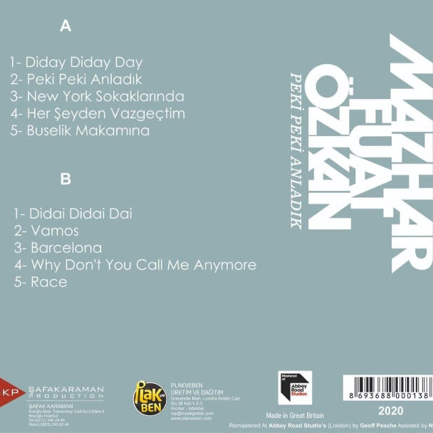 MFÖ (Mazhar Fuat Özkan) - Peki Peki Anladık (Plak)Schallplatte