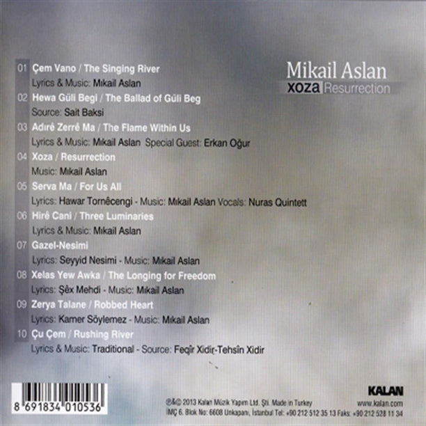 Mikail Aslan | CD | Mikail Aslan - Xoza Resurrection (CD) Kürtçe | Kürt müziği| CD