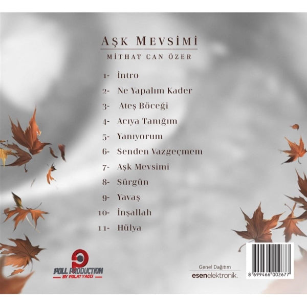 Mithat Can Özer - Aşk Mevsimi (Türkischer Rock | CD)