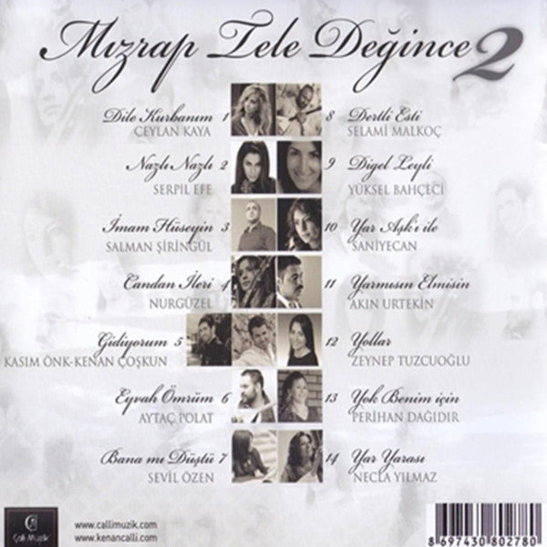 Mızrap Tele Değince 2 (Türkische Volksmusik | CD) Karışık | Çesitli Sanatçilar| halk | müziği | CD