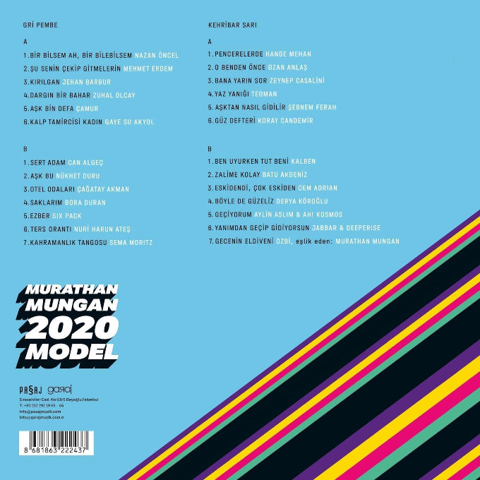 Murathan Mungan - 2020 Model Plak (2 Plak)Türkçe | karışık | Pop | Plak | Schallplatte | LP