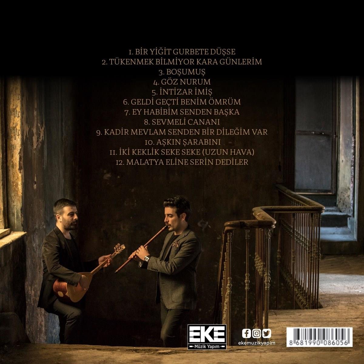 Müslüm Eke | Mustafa Eke - Bir Tel Bir Nefes II( CD)Türk Halk|CD