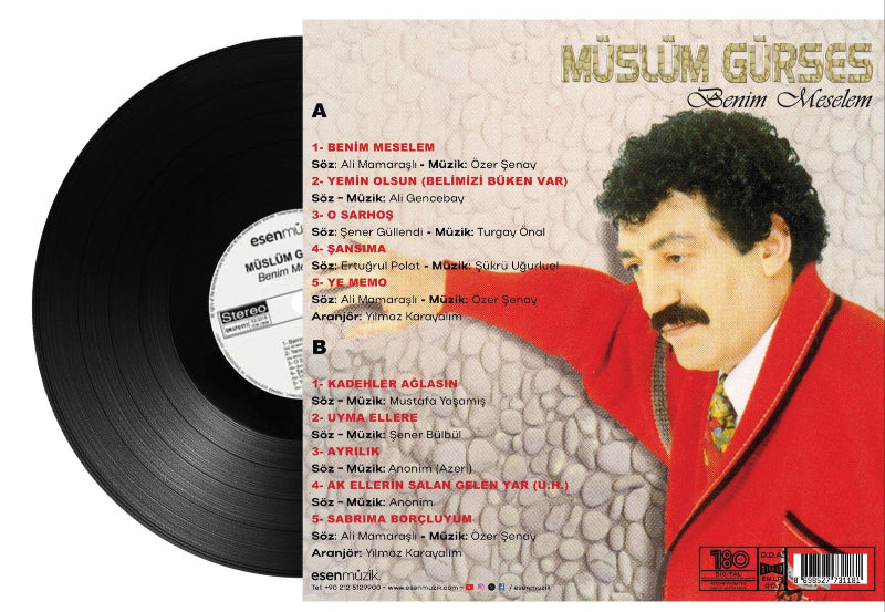 Müslüm Gürses - Benim Meselem (Plak) Schallplatte |LP
