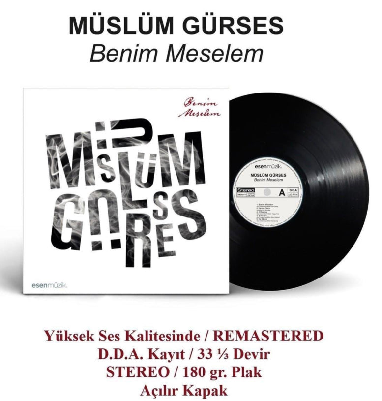 Müslüm Gürses - Benim Meselem (Plak) Schallplatte |LP