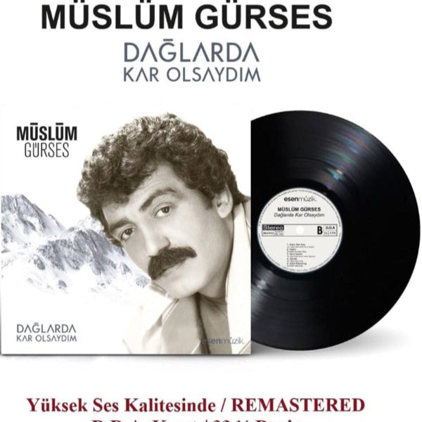 Müslüm Gürses - Dağlarda Kar Olsaydım (Plak) Arabesk | Plak | Schallplatte | LP