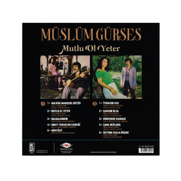 Müslüm Gürses Plak Mutlu Ol Yeter Plak ( Arabesk Plak) Mutlu ol yeter Schallplatte | LP