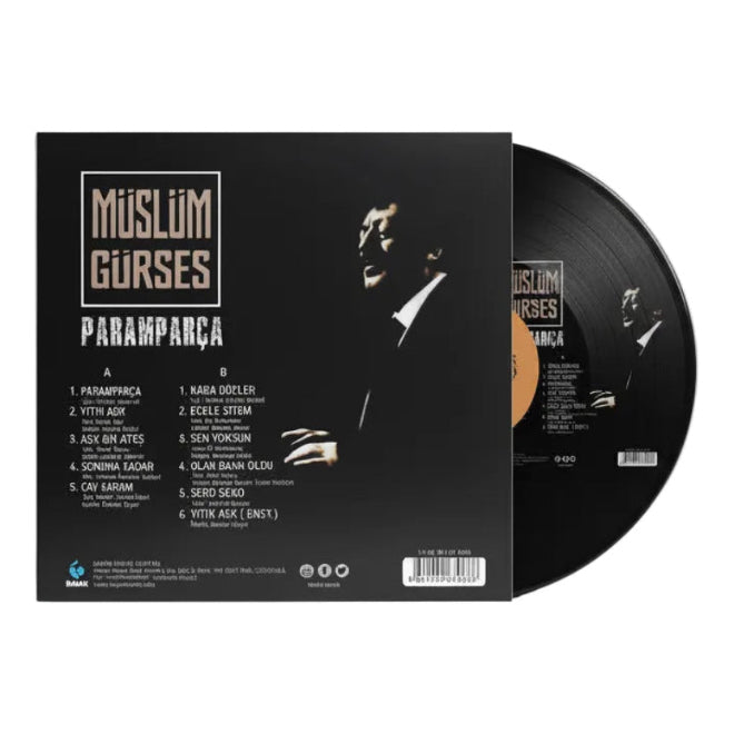 Müslüm Gürses Plak | Paramparça | Plak ( Arabesk Plak ) Schallplatte | LP