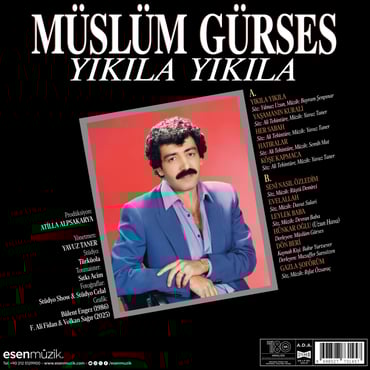 Müslüm Gürses Plak Çeşitleri | Schallplatte | LP | Almanya | Plak |Ücretsiz Kargo