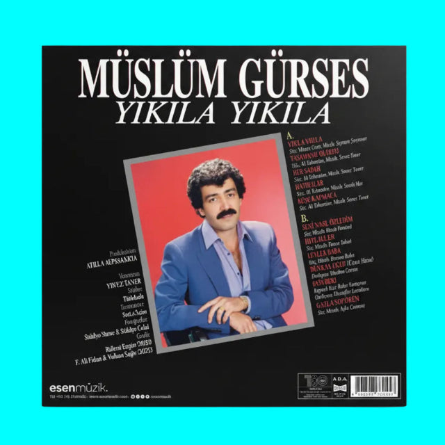 Gürses Plak Çeşitleri | Müslüm Gürses Plak | Schallplatte | LP | Almanya | Türkçe Plak |Ücretsiz Kargo