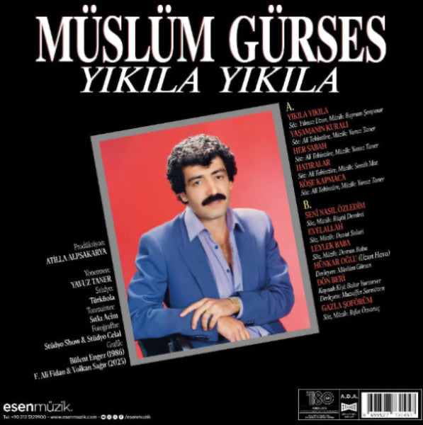 Müslüm Gürses - Yıkıla Yıkıla (Plak) Schallplatte |LP