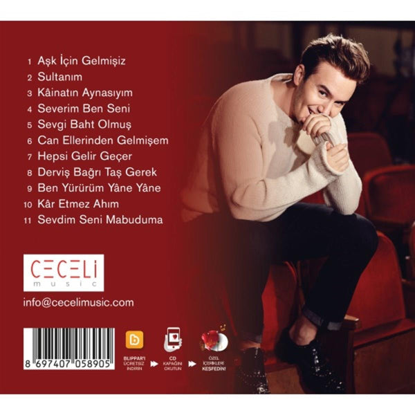 Mustafa Ceceli - Aşk İçin Gelmişiz( CD)Türkçe | Pop | CD | CD's