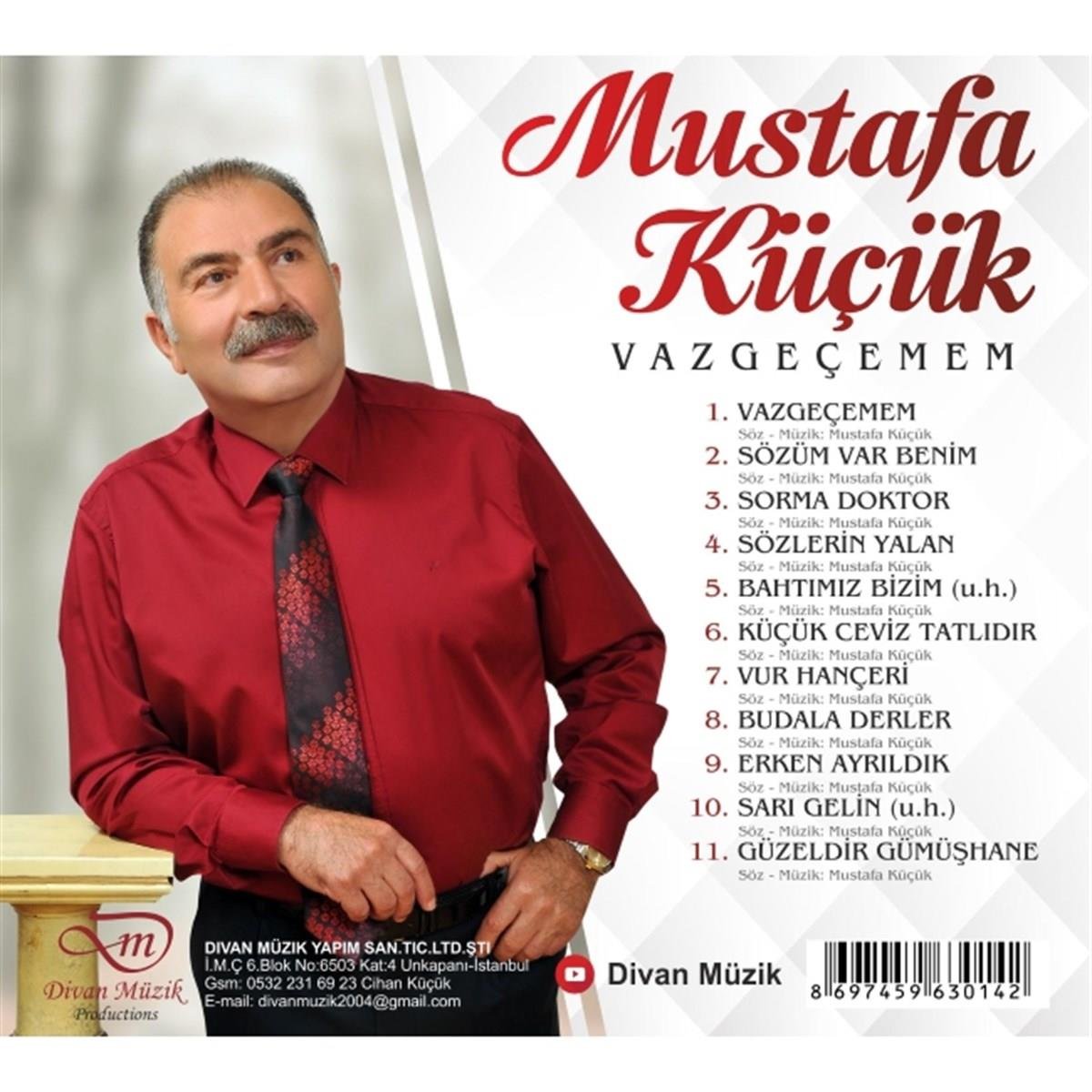 Mustafa Küçük - Vazgeçemem ( CD )Türk Halk | Halk müziği | CD