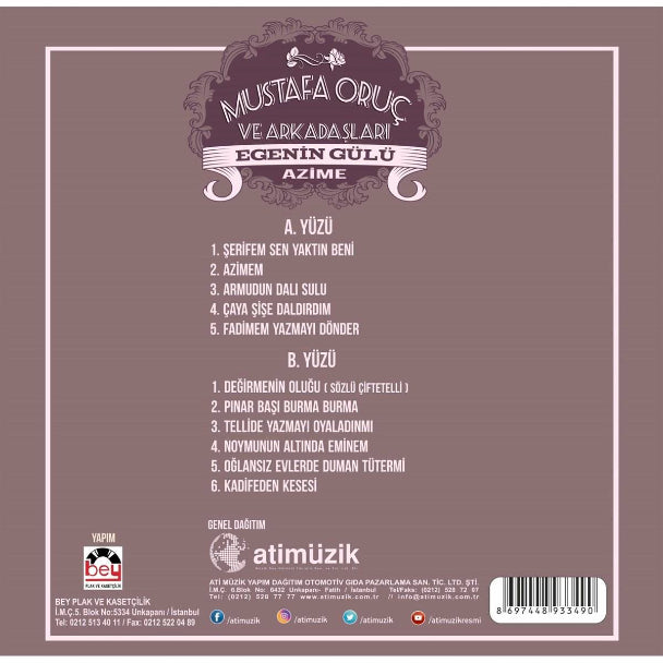 Mustafa Oruç ve Arkadaşları - Egenin Gülü Azime ( Türk Halk | Müziği | Türk halk müziği | kayıt)