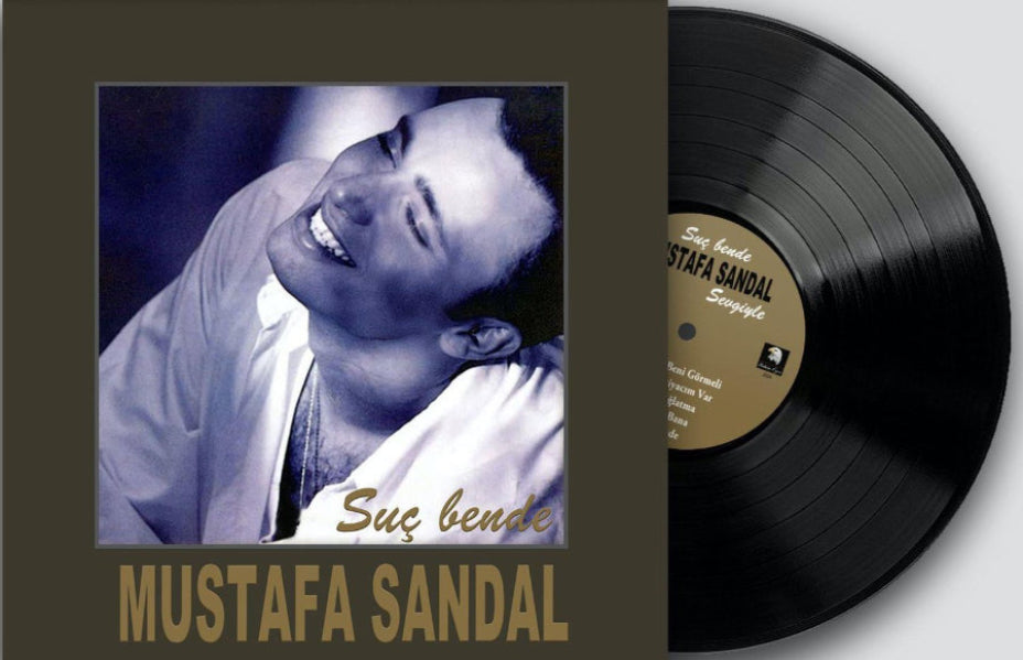 Mustafa Sandal Plak| Suç Bende ( Plak )Schallplatte| LP