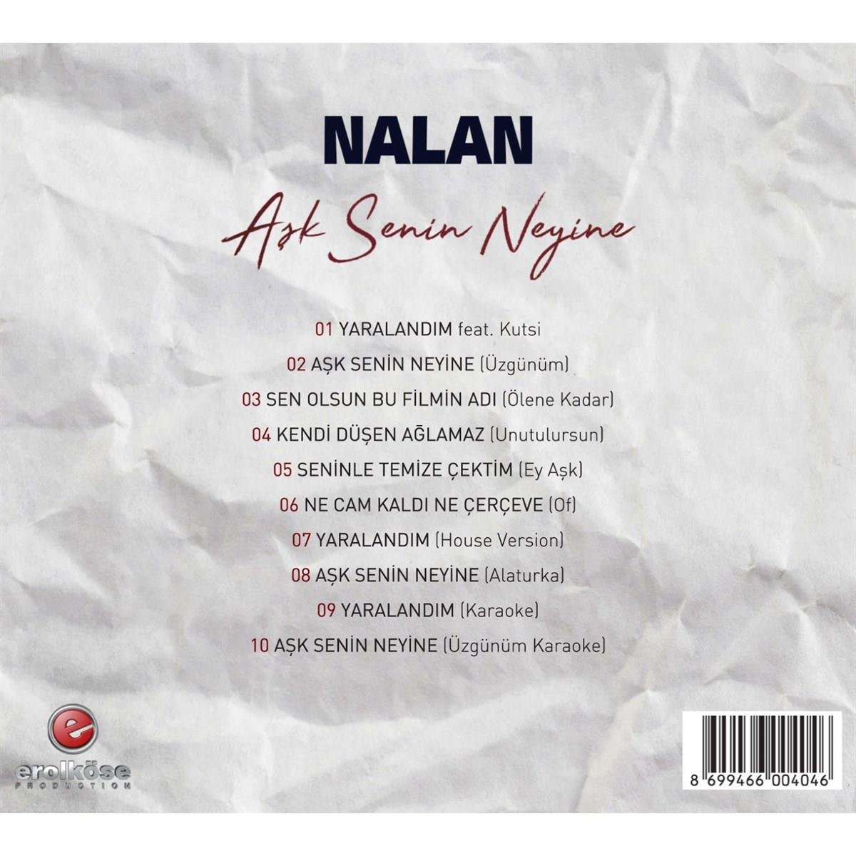 Nalan - Aşk Senin Neyine (Türkischer Pop | CD)