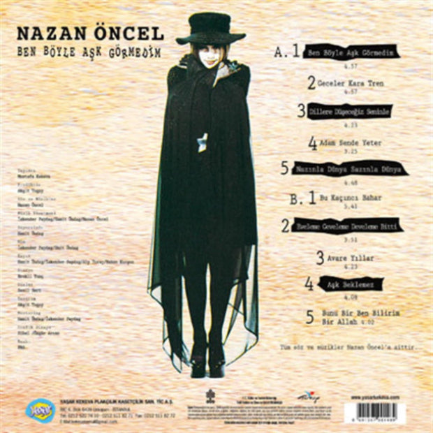 Nazan Öncel - Ben Böyle Aşk Görmedim (Türkischer Pop | Schallplatte | LP)