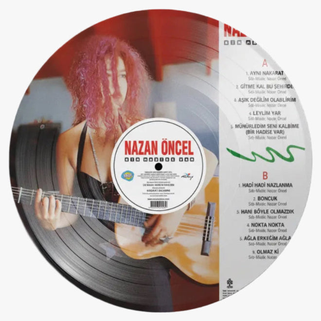 Nazan Öncel Plak | Bir Hadise Var Plak | Türkçe Plak |Türkce Pop|Plak|Türkische Schallplatte | LP