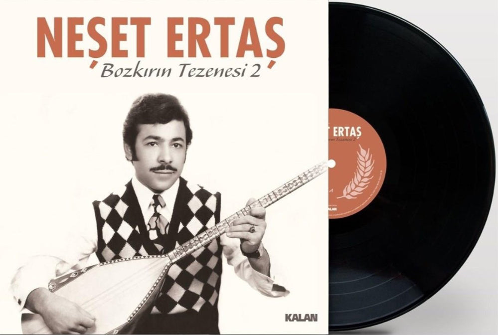 Neşet Ertaş Plak|Bozkirin Tezenesi 2 Plak|Türk Halk Plak|LP