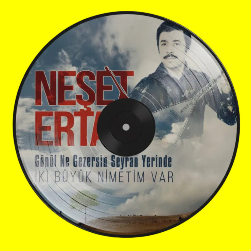 Neşet Ertaş - Gönül Ne Gezersin Seyran Yerinde | iki büyük niyetim var Plak | Schallplatte |LP