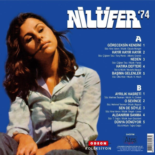 Nilüfer - Nilüfer 74 (Plak) Schallplatte |LP | Türkischer Pop Schallplatte | Türkçe | pop | plak