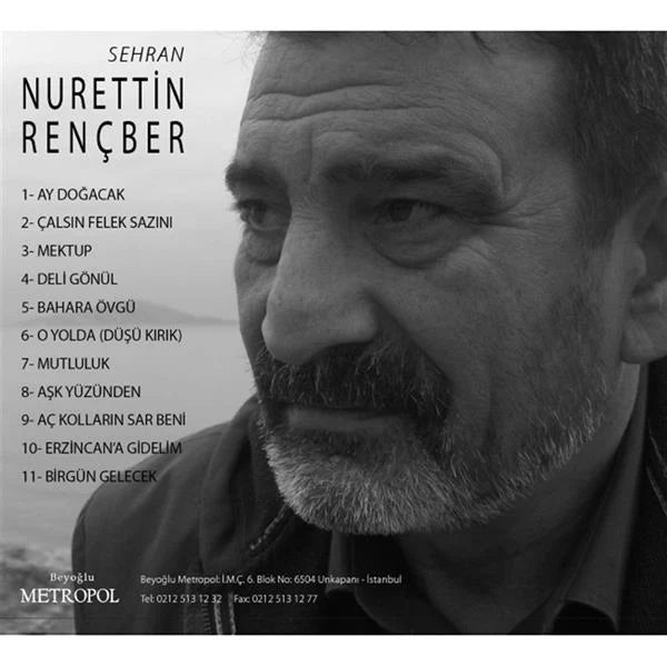 Nurettin Rençber CD - Sehran (CD)Türk Halk | Müziği | Türkische Volksmusik | CD| CD'S