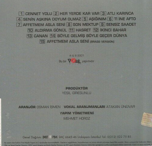 Beş Yıl Önce On Yıl Sonra(CD)Türkçe | Türkçe | Nostalji | Pop | CD