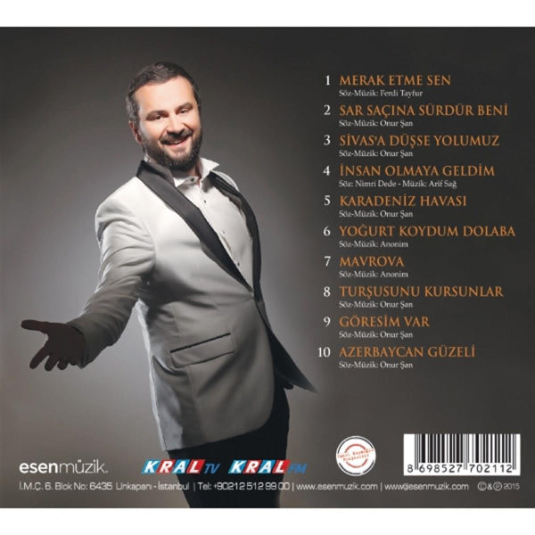 Onur Şan - Göresim Var CD | Türk Halk | müziği | CD | Halk Müziği | CD