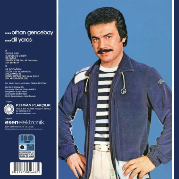 Orhan Gencebay Plak- Dil Yarası (Arabesk | Schallplatte | LP)