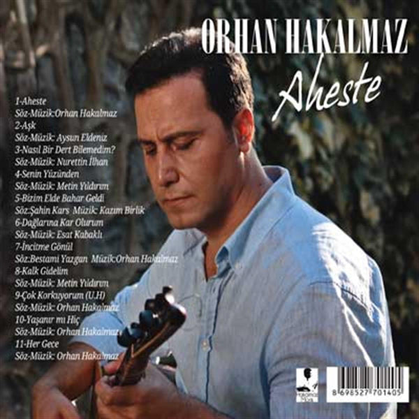 Orhan Hakalmaz - Aheste (CD)Türk Halk |CD