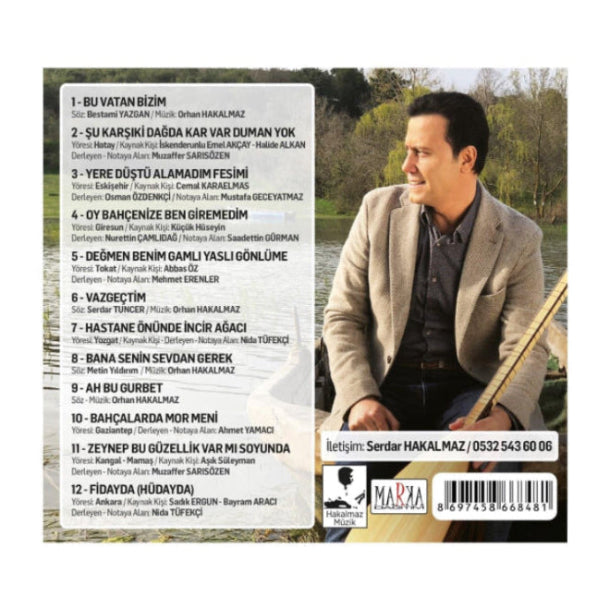 Orhan Hakalmaz-Bu Vatan Bizim 2018(CD) Türk Halk | Türkische Volksmusik | CD