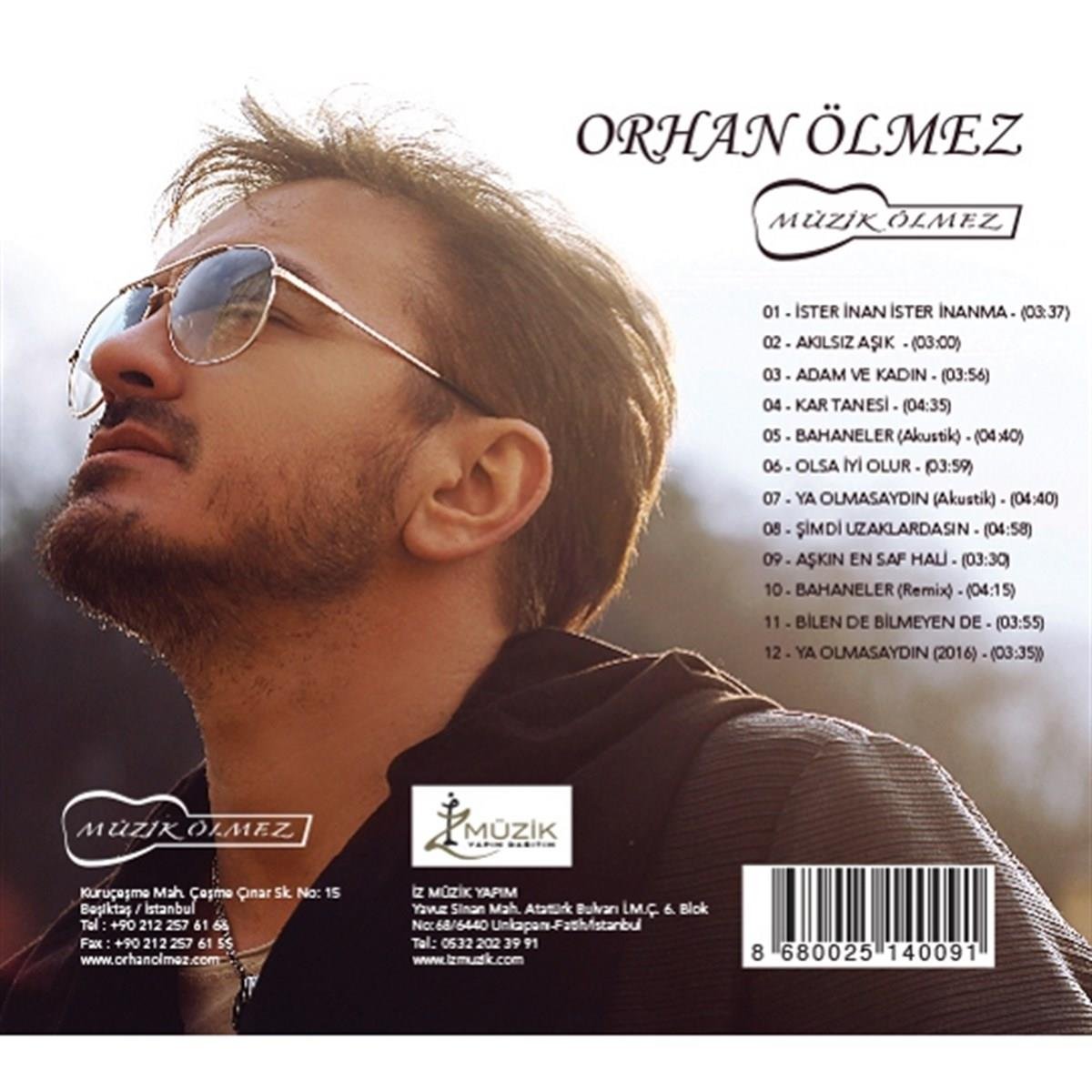 Orhan Ölmez -Adam ve Kadın( CD )Türkçe | CD