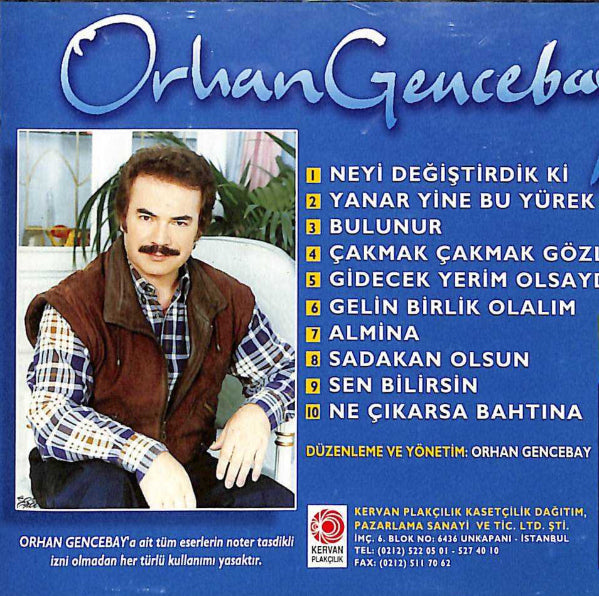 Orhan Gencebay cd - Gönül Dostu - Cd