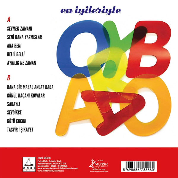 Oya & Bora - En İyileriyle (Plak) Türkce Pop | Plak |Schallplatte |LP