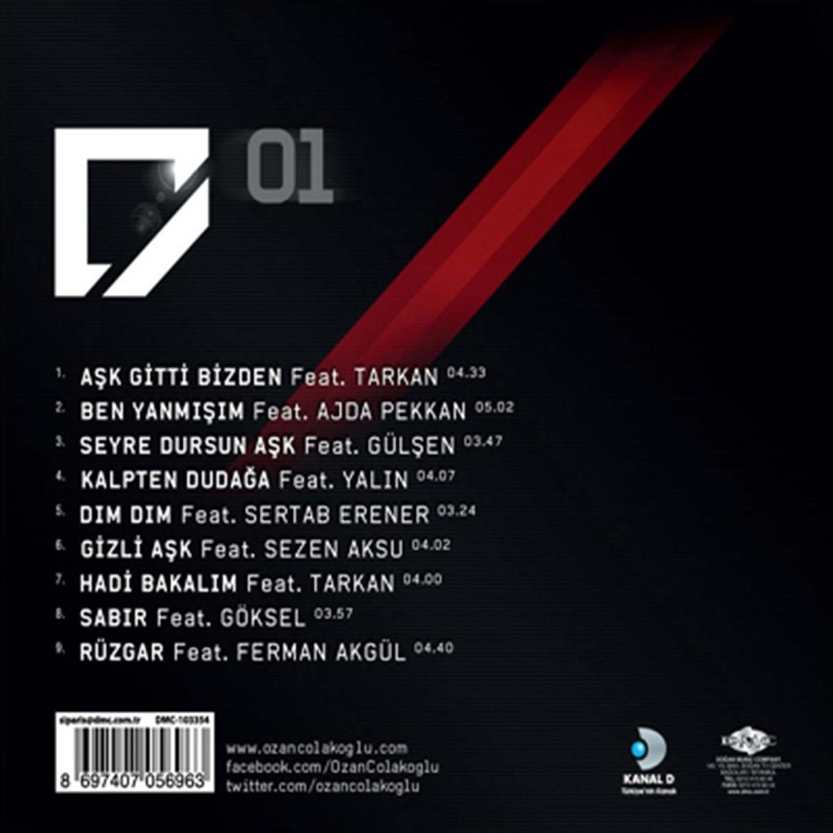Ozan Çolakoğlu - 01 (CD)Türk Pop|Müziği (Türkische Popmusik)CD