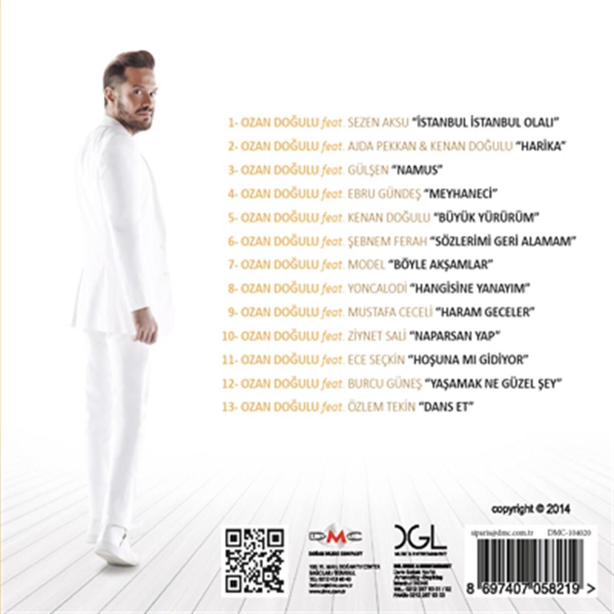 Ozan Doğulu - 130 Bpm Moderato ( CD )Türkçe |Karışık | DJ | Mit | Eski | Pop | CD